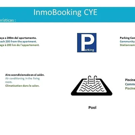 Inmobooking Cye 7, Con Vistas Al Mar 아파트 *